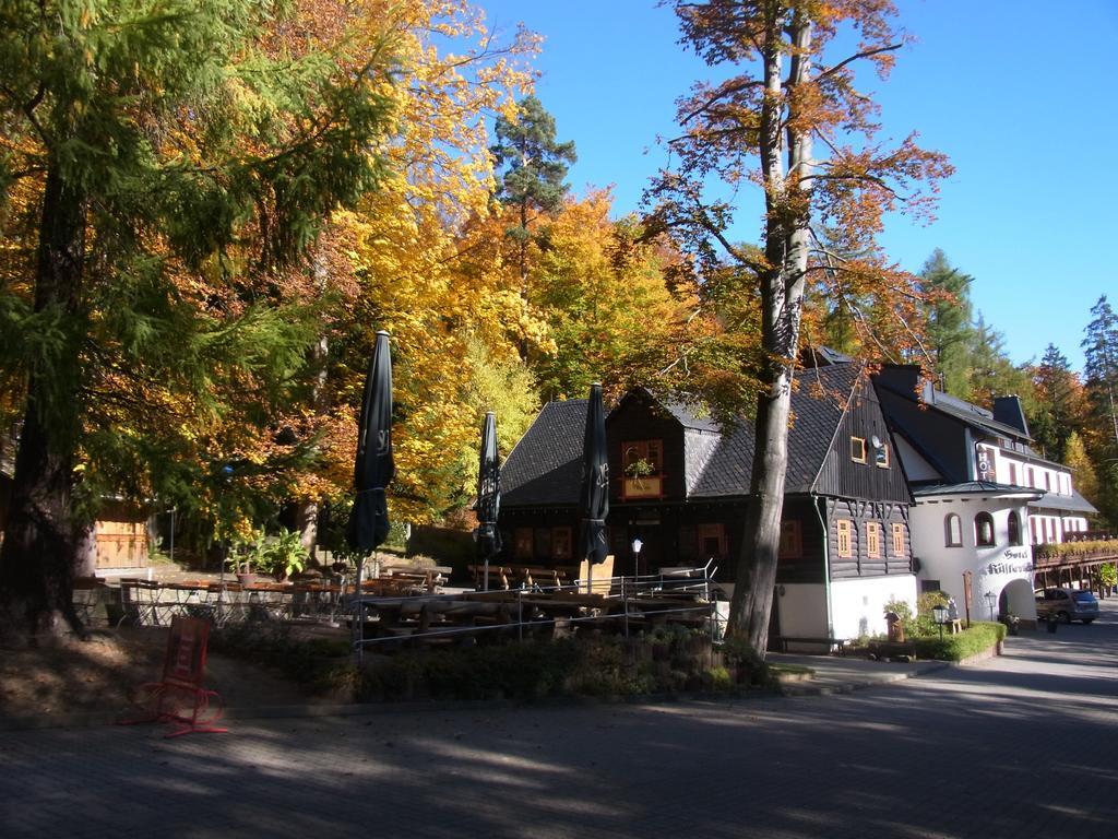 Hotel Und Restaurant Koehlerhuette - Fuerstenbrunn Beierfeld Exteriör bild